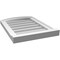 Ekena Millwork Arch Top Surface Mount PVC Gable Vent: Functional, w/ 2"W x 2"P Brickmould Sill Frame, 16"W x 22"H GVPAR16X2203SF - alternate 2